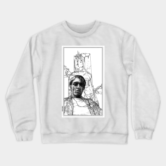 asc 643_La relâche (A break before takeoff) Crewneck Sweatshirt by apolloniasaintclair